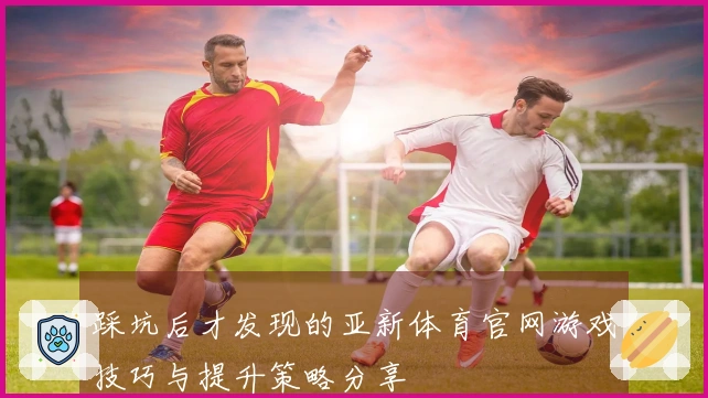 踩坑后才发现的亚新体育官网游戏技巧与提升策略分享